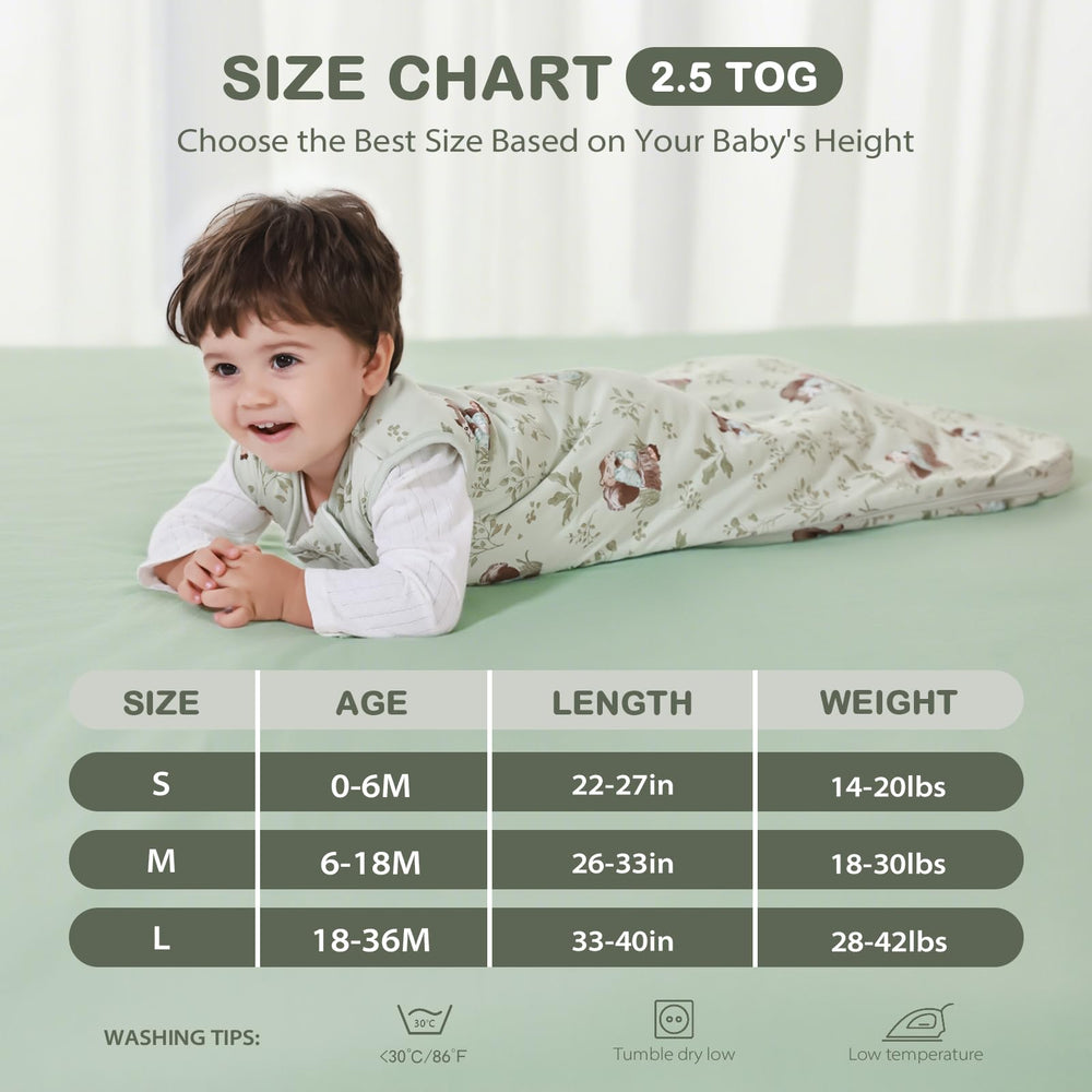 Mosebears 2.5tog winter-warmth suitable for cool nights.
