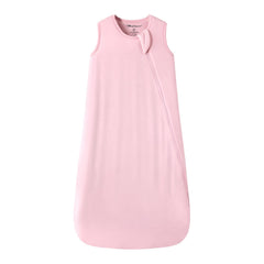 Mosebears sleep sack bamboo fabric close-up highlights soft, breathable texture for baby comfort