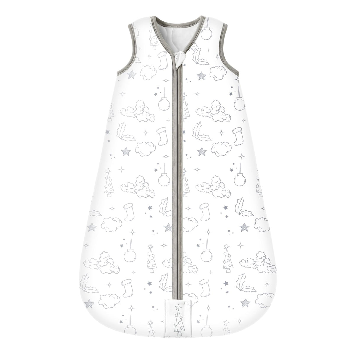 Mosebears Sleep Sack outer soft cotton texture provides cozy warmth for restful nights.