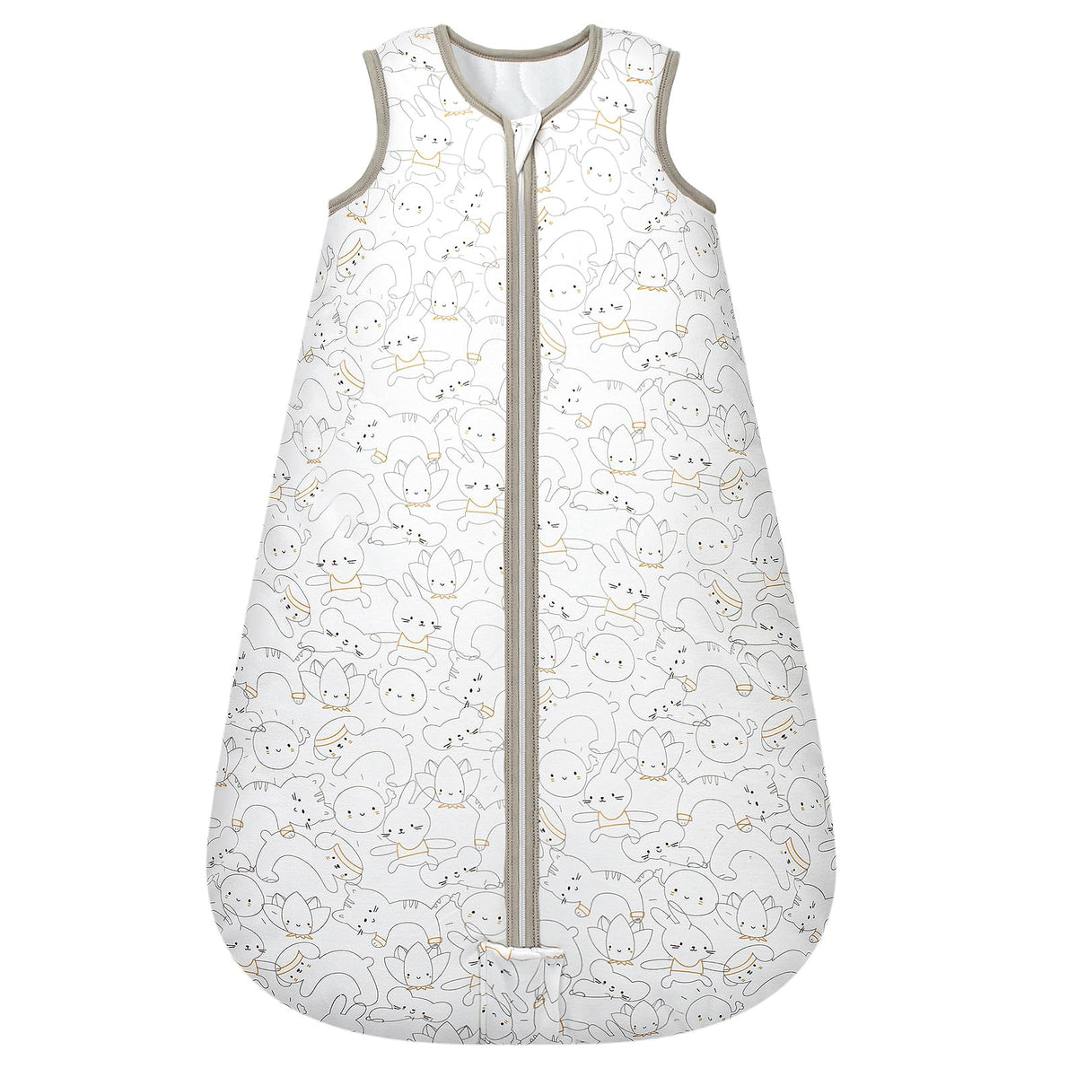 Mosebears sleep sack rabbit-cat outer fabric for warm, cozy nights.
