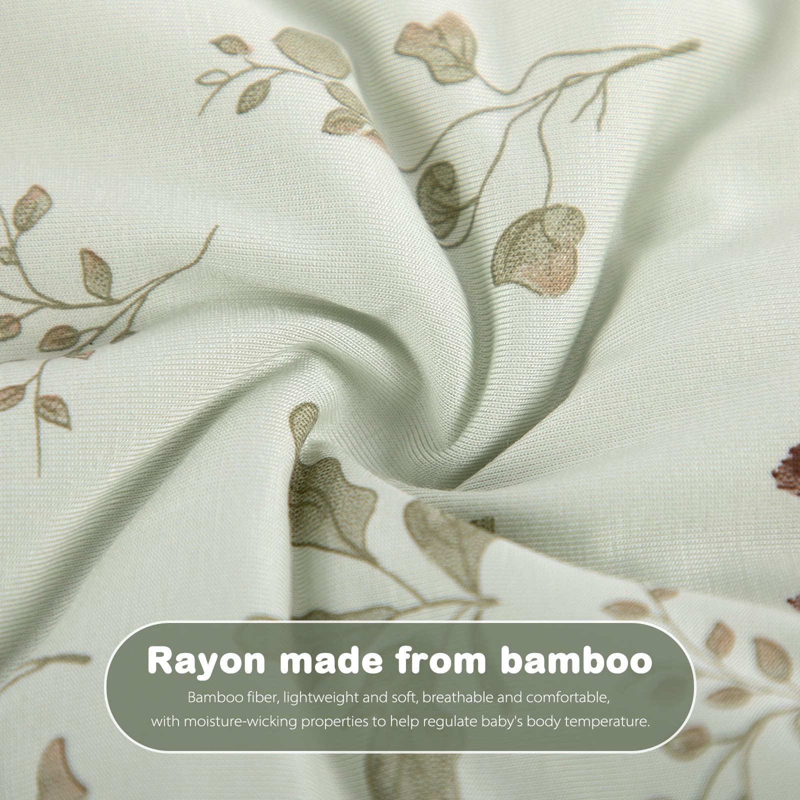 Mosebears sleep sack roomy space supports kicking and movement.