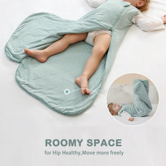 Mosebears sleep-sack-sleeveless-design promotes air flow and balanced warmth