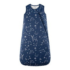Mosebears sleep sack with silky bamboo rayon fabric promotes gentle baby sleep