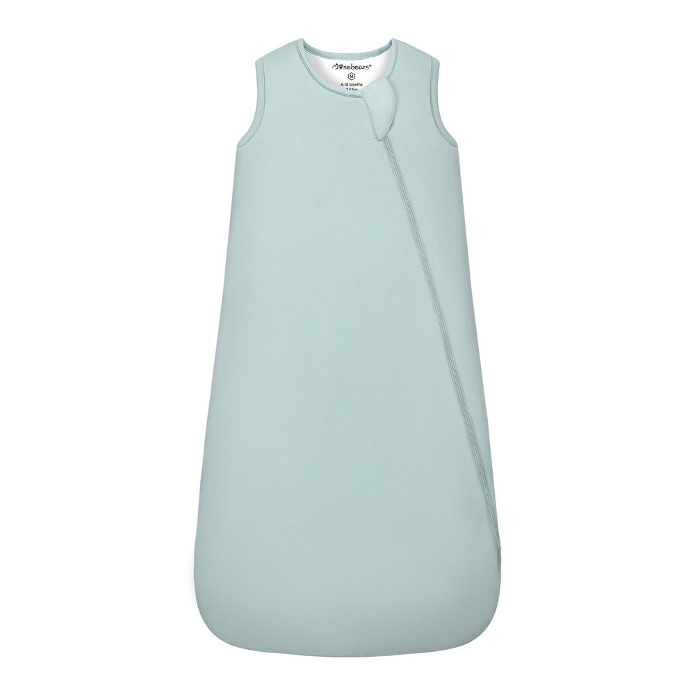 Mosebears sleep sack soft-fabric closeup showing bamboo softness for gentle nights