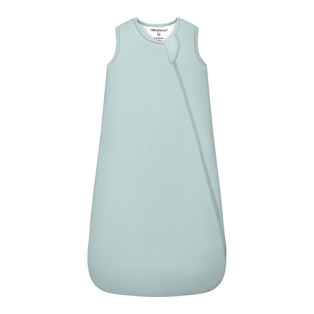Mosebears sleep sack soft-fabric closeup showing bamboo softness for gentle nights
