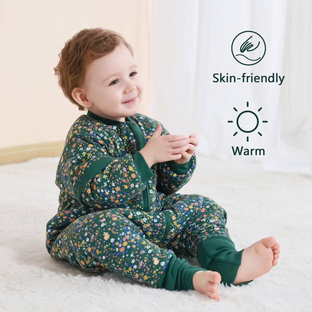 Mosebears sleeveless sleep sack design promotes airflow and comfortable movement