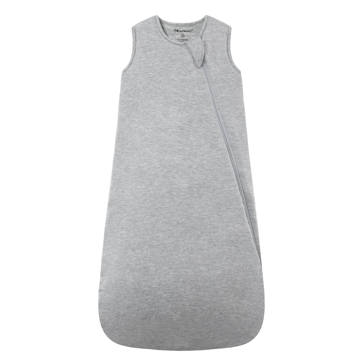 Mosebears wearable blanket top view shows roomy sack for warm, secure nights.