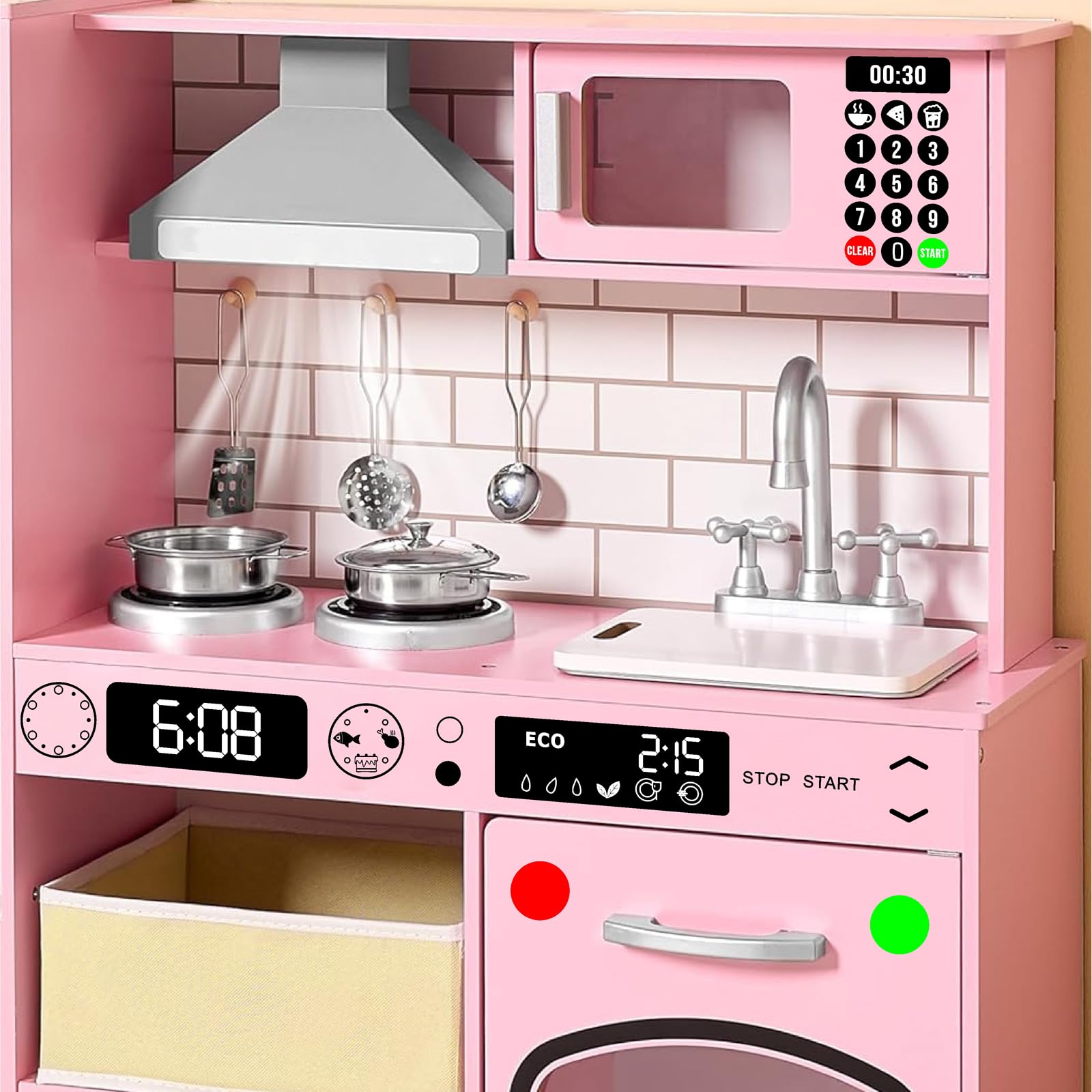 MOSITU oven door sticker brightens play spaces with concise, safe design