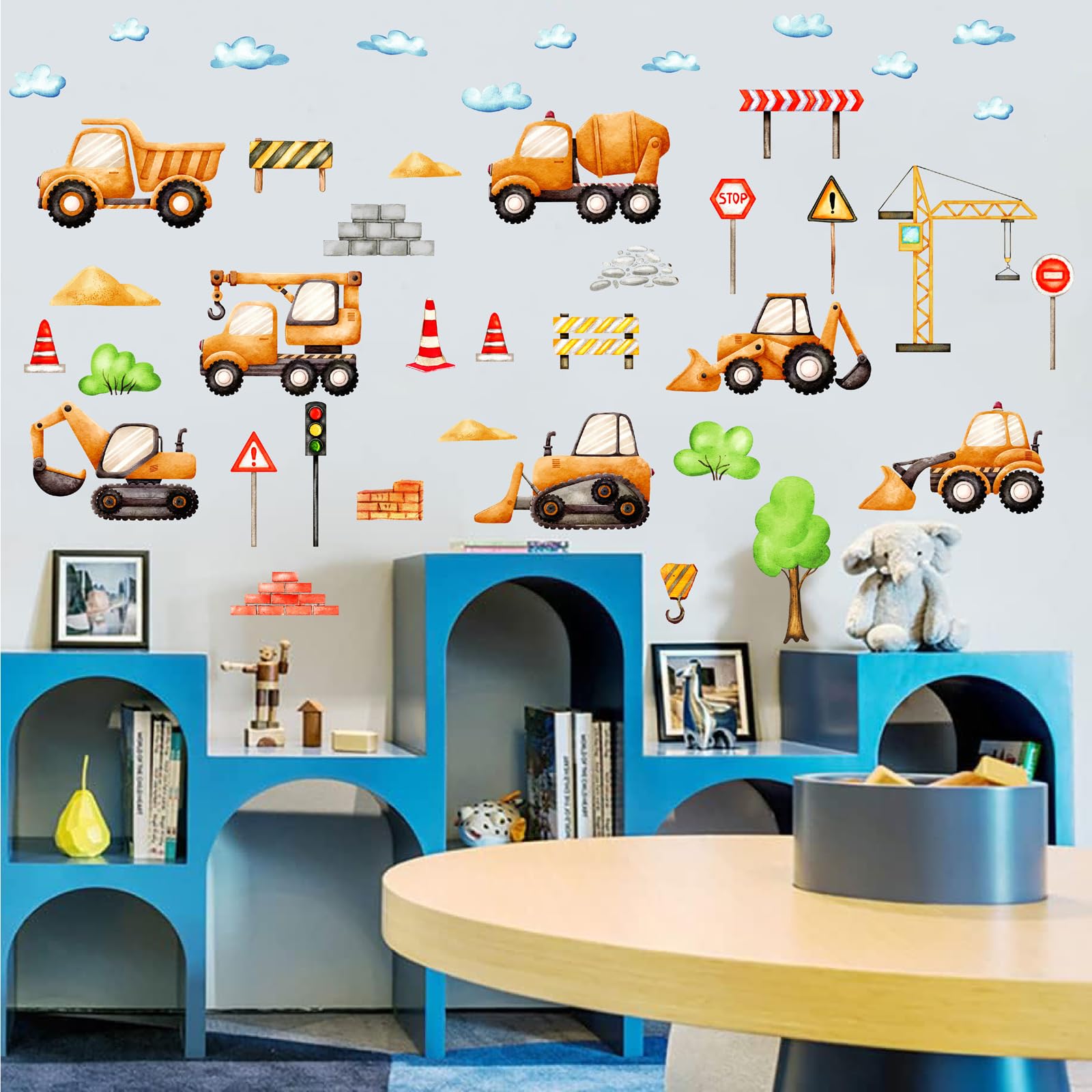 MOSITU wall decals applied on wall transform rooms effortlessly