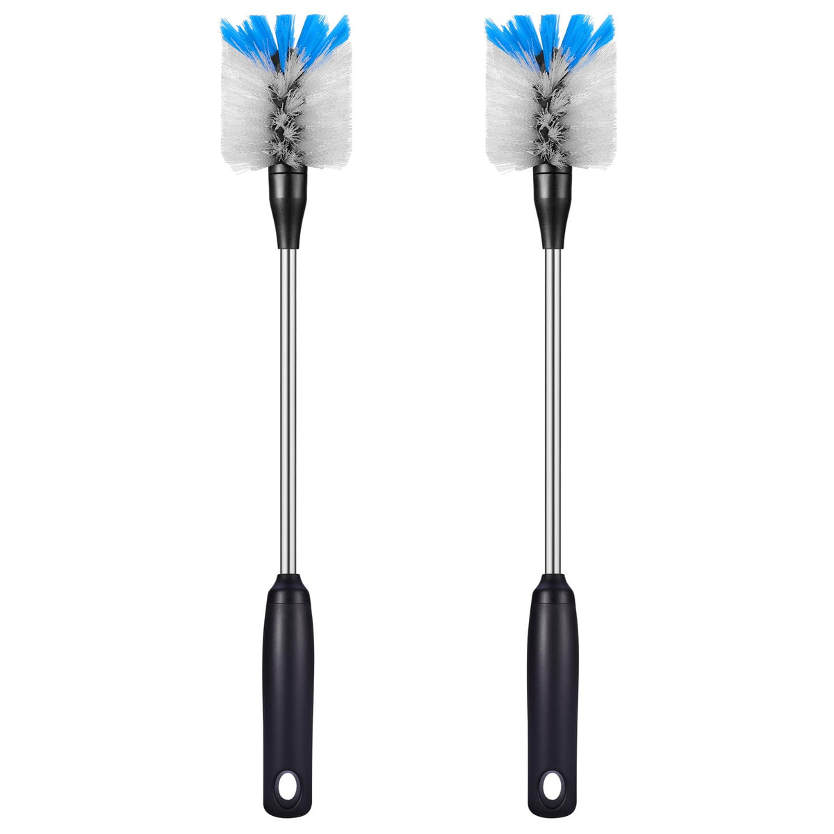 MOSOLAN bottle brush replaceable head reduces waste and extends cleaning life.