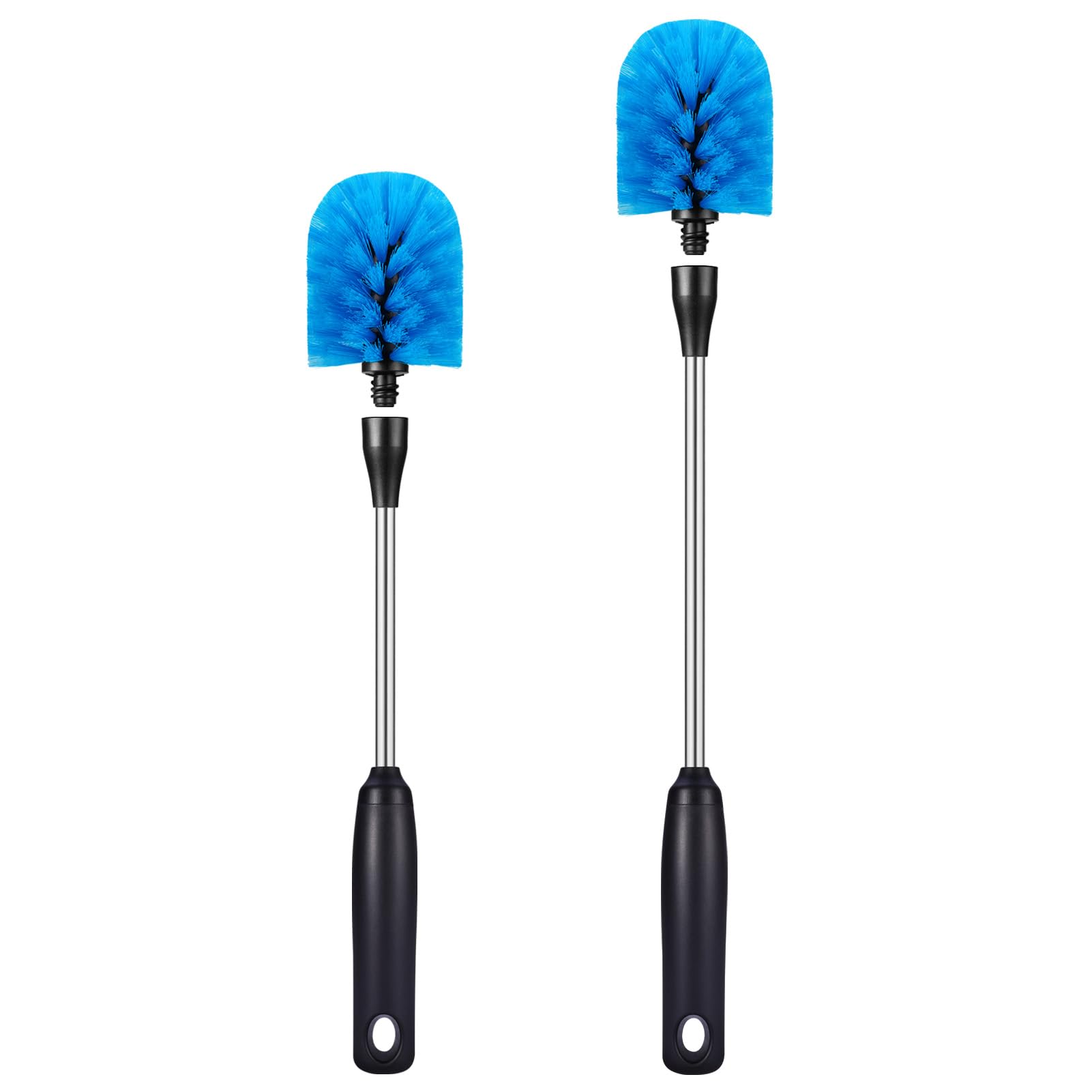 MOSOLAN replaceable-head bottle brush saves waste and extends life
