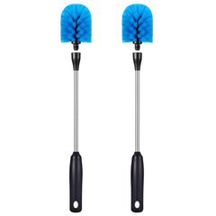 MOSOLAN bottle brush replaceable head extends use and reduces waste.