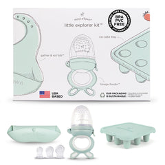 Moss and Fawn Little Explorer Kit forage feeder for safe solids introduction