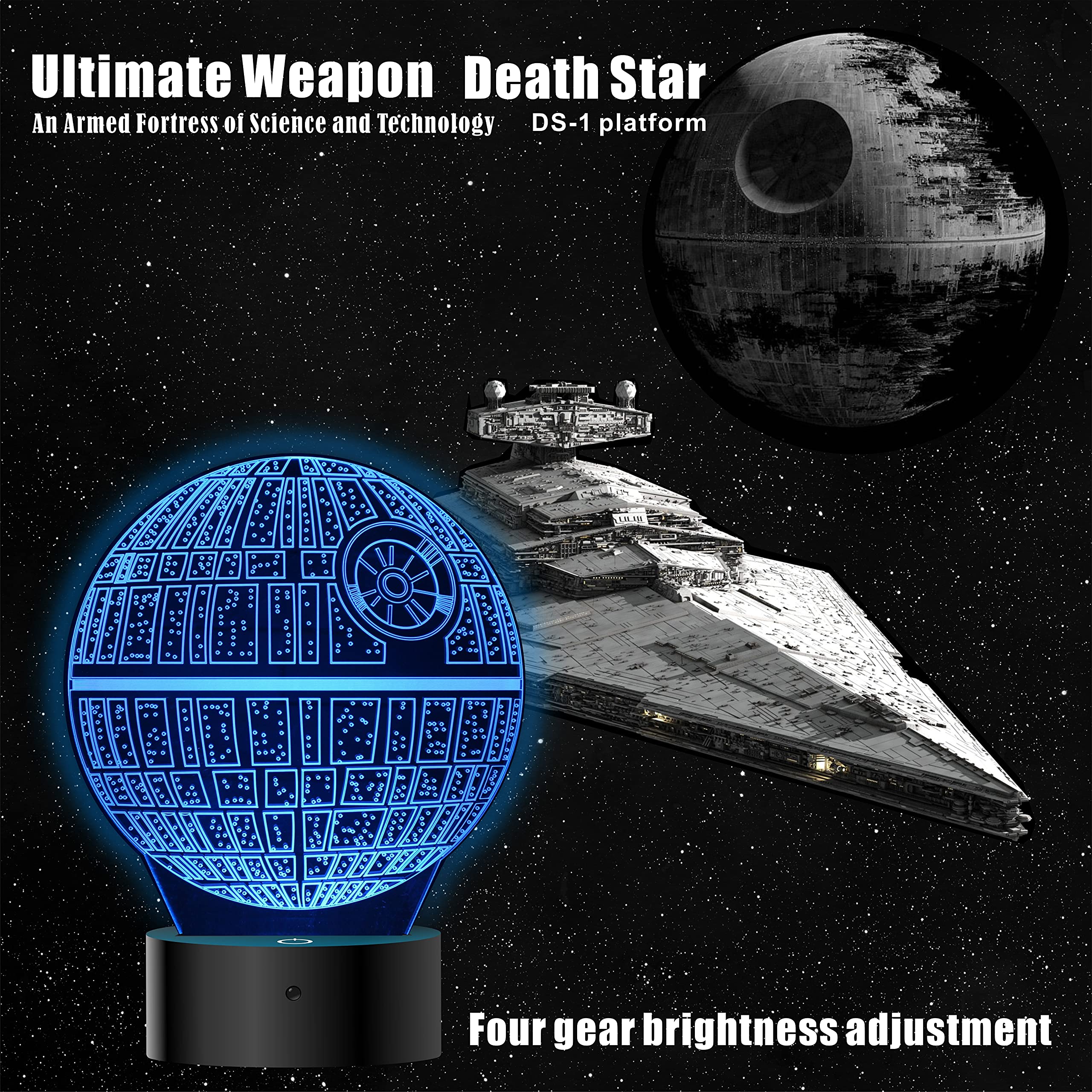 MOSSOM Millennium Falcon 3D lamp brightens desks with sci-fi ambience