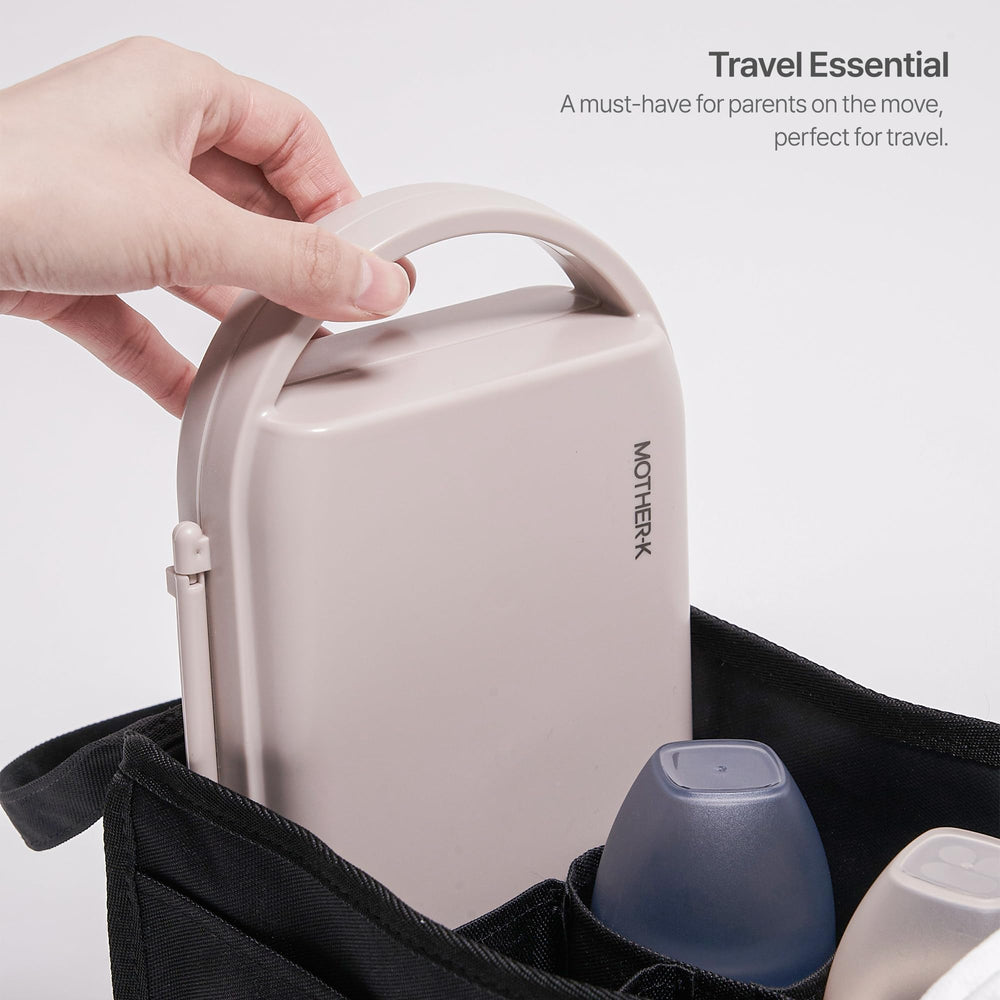 MOTHER-K travel bottle drying rack BPA-free material prioritizes safety and long-lasting use.
