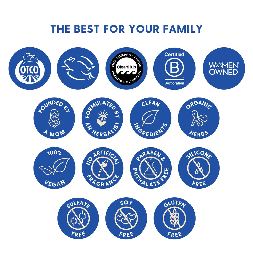 Motherlove certifications: Oregon Tilth Organic and Leaping Bunny cruelty-free.