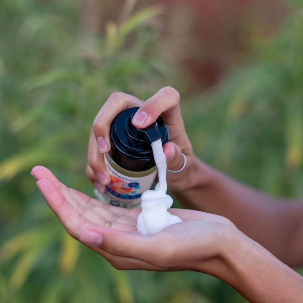 Motherlove Baby & All Soap ginger grapefruit blend shows zesty, refreshing aroma.