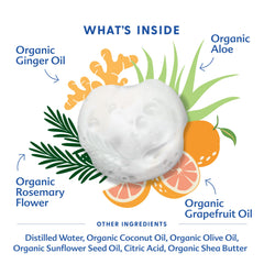 Motherlove Baby & All Soap organic oils highlight clean ingredients in a nourishing blend.