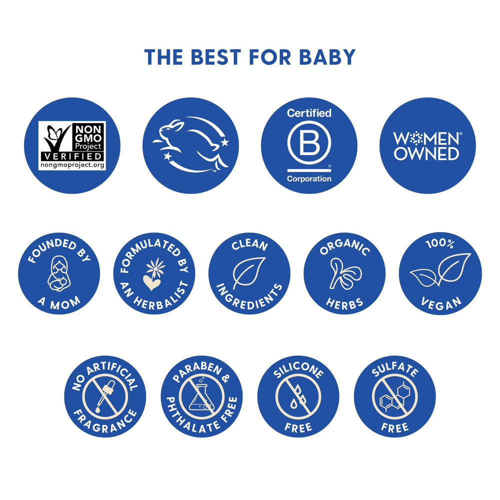 Vegan and cruelty-free Birth & Baby Oil by Motherlove
