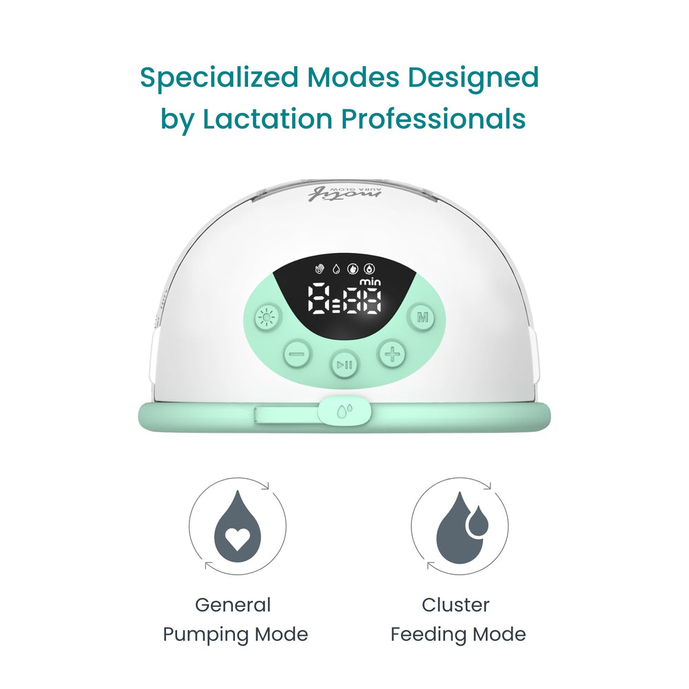 Motif Medical Aura Glow strap adjusters secure a comfortable fit.