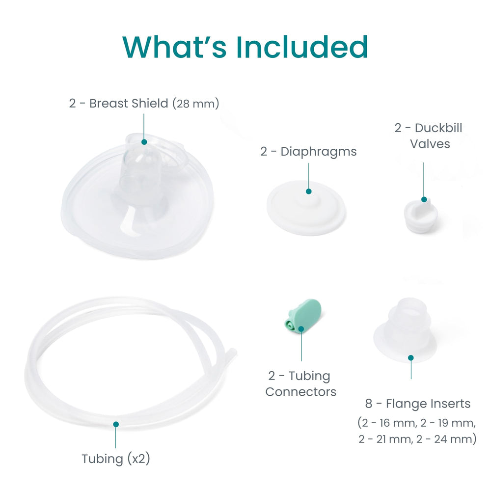 Motif Medical diaphragms provide secure seals across flange sizes.