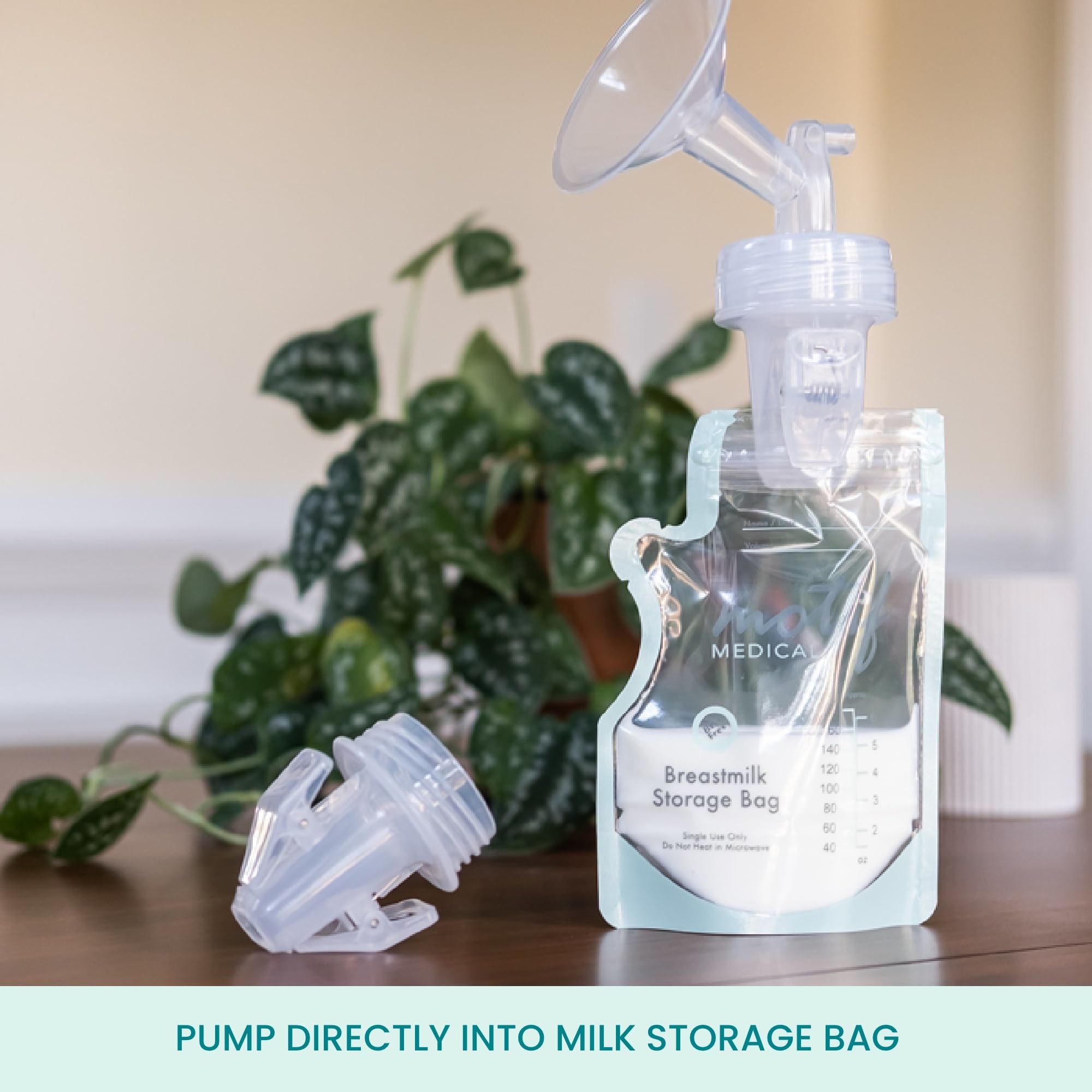 Motif Medical dishwasher-safe adapter for daily use