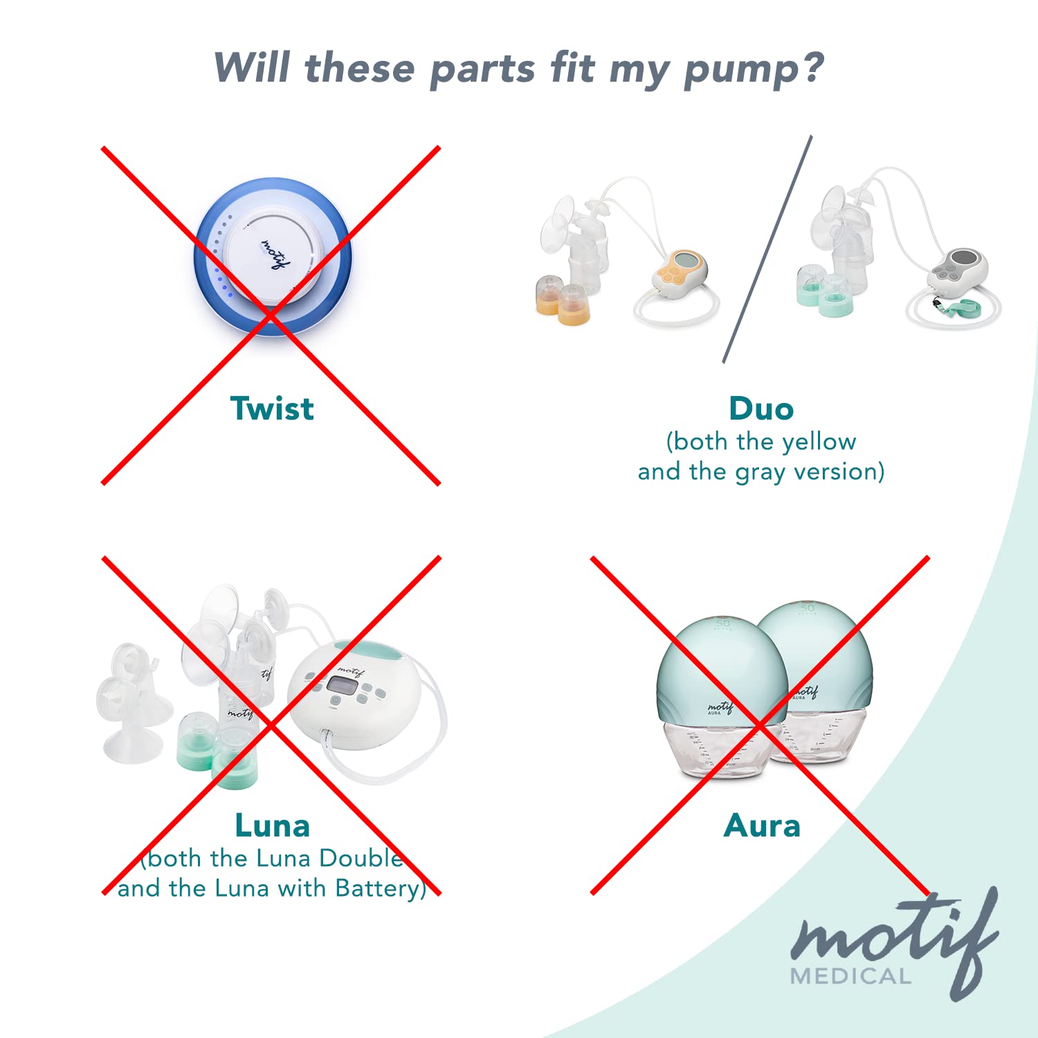 Motif Medical Duo pumping travel-ready kit supports on-the-go moms.