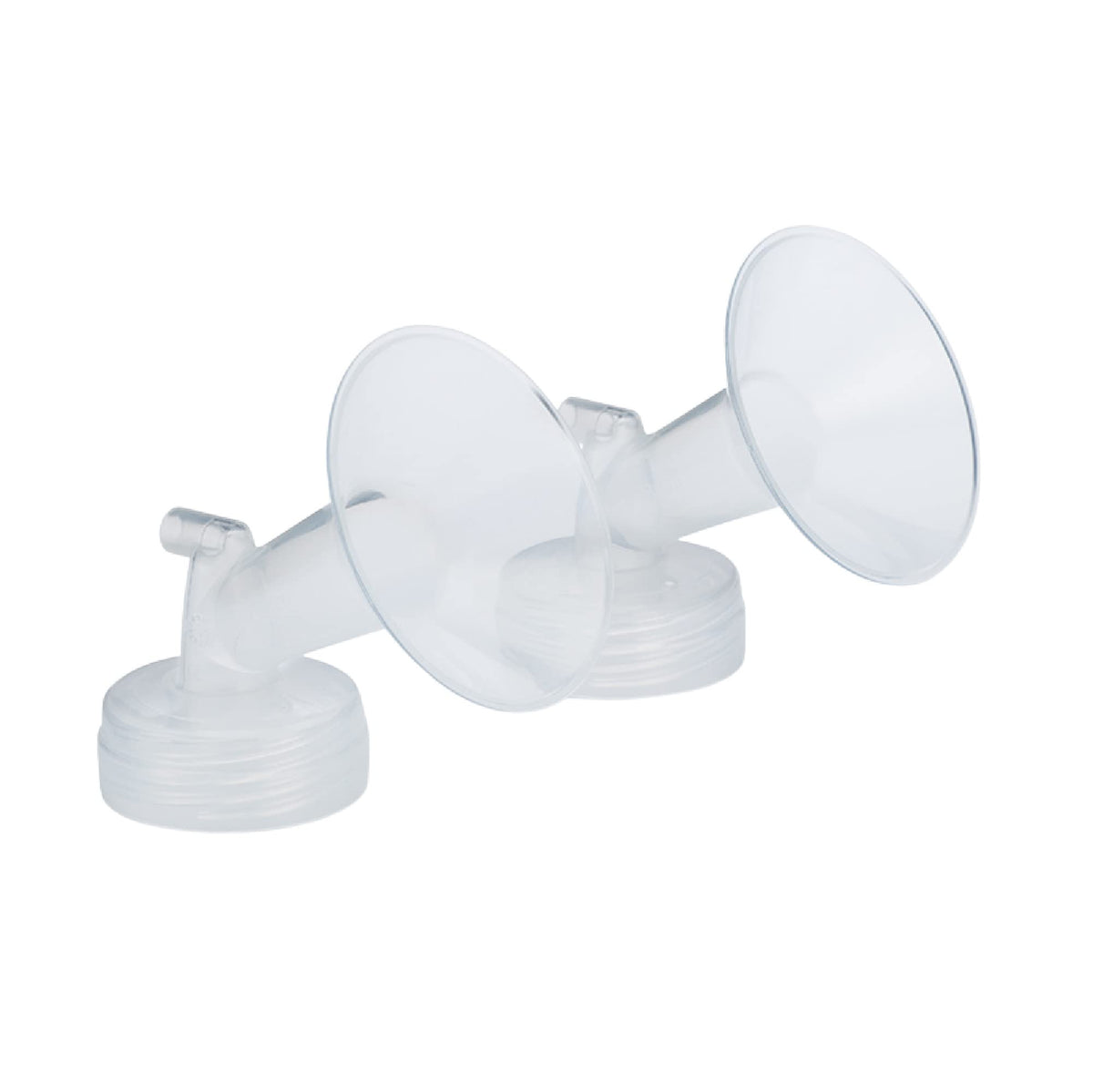 Motif Medical Luna flange 21mm close-up for comfortable fit supporting milk flow