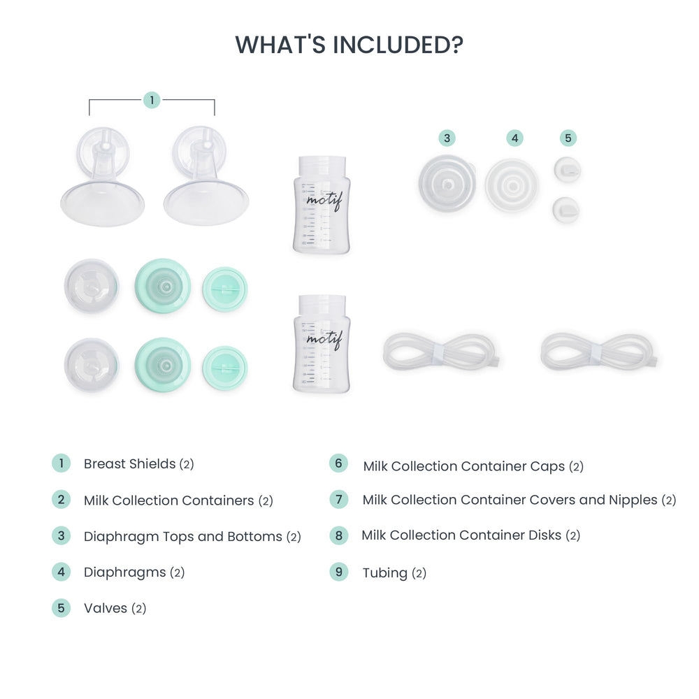 Motif Medical Luna nipples provide comfortable pumping interface for smoother sessions