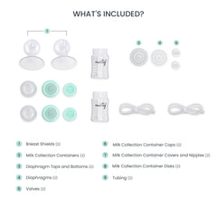 Motif Medical Luna tubing connectors enable a snug fit for smooth pumping sessions.