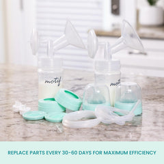 Motif Medical Luna tubing keeps the kit ready for quiet, reliable operation.