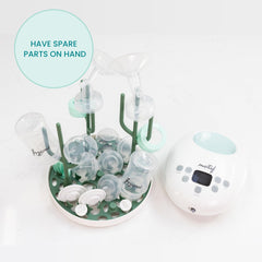 Motif Medical Luna valves help maintain secure suction and easy cleaning.