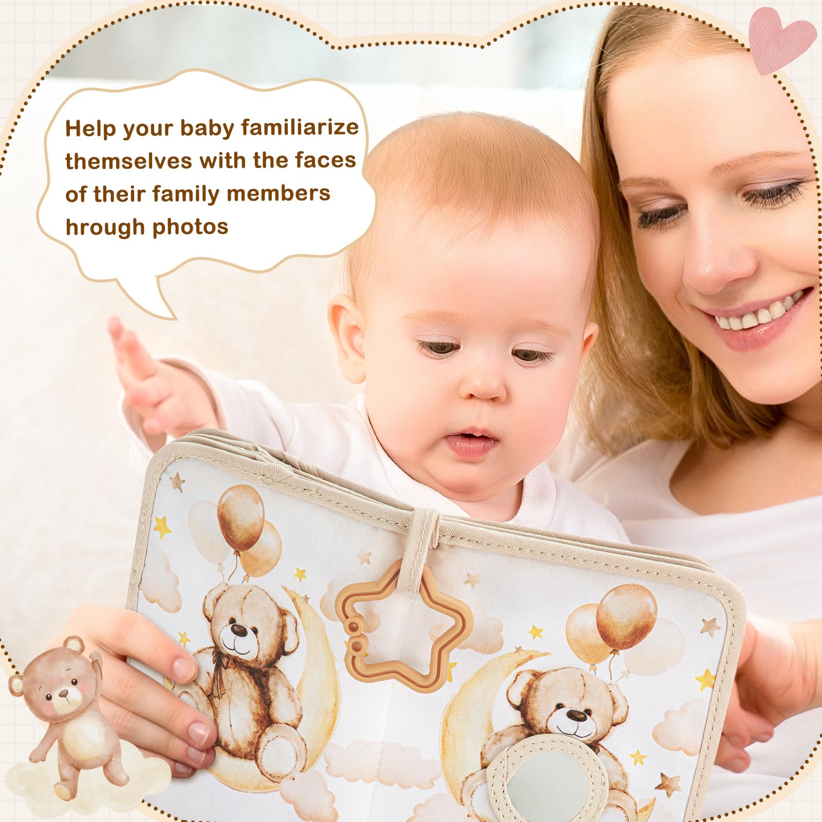 Motiskyy bear gift-ready packaging for newborn or baby shower