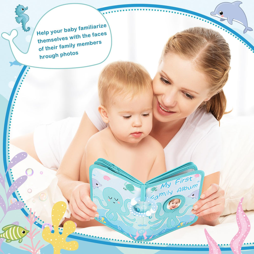 Motiskyy My First Photo Album under the sea theme creates soothing imaginative play