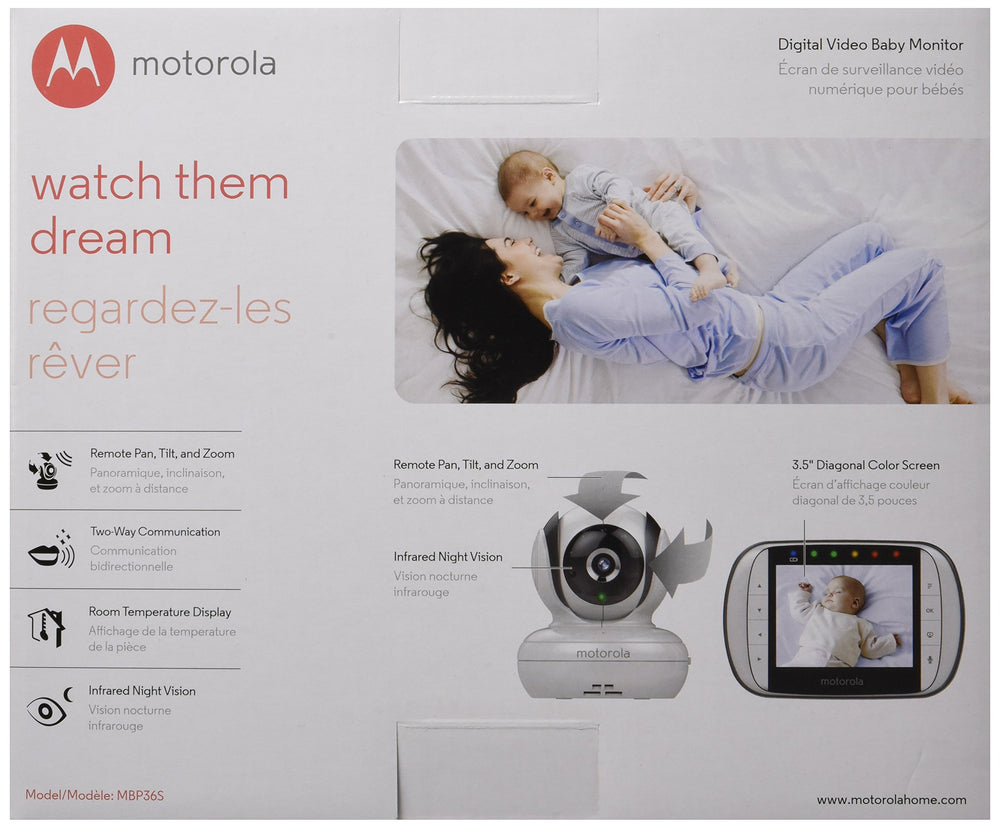 Motorola MBP36S out-of-range warning during extended room-to-room monitoring