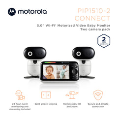Motorola Nursery 1080p camera delivers crisp video for day and night viewing