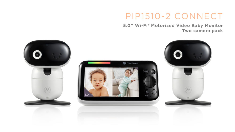 Motorola Nursery lullabies play soothing sounds to help baby relax