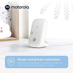 Motorola Nursery PIP10 DECT technology for secure interference free connection