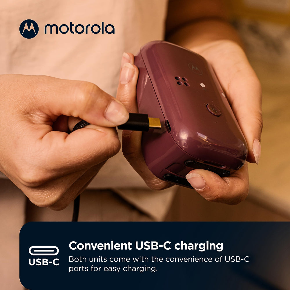 Motorola Nursery PIP12 long-range connection up to 1500 feet in view
