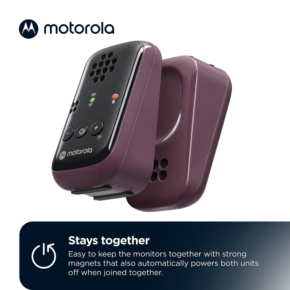 Motorola Nursery PIP12 portable parent unit with intercom for on-the-go checks