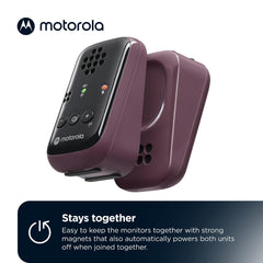 Motorola Nursery PIP12 portable parent unit with intercom for on-the-go checks