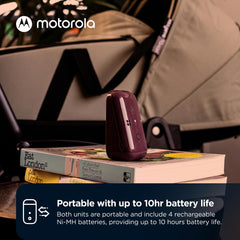 Motorola Nursery PIP12 water-repellent travel pouch protects gear while traveling