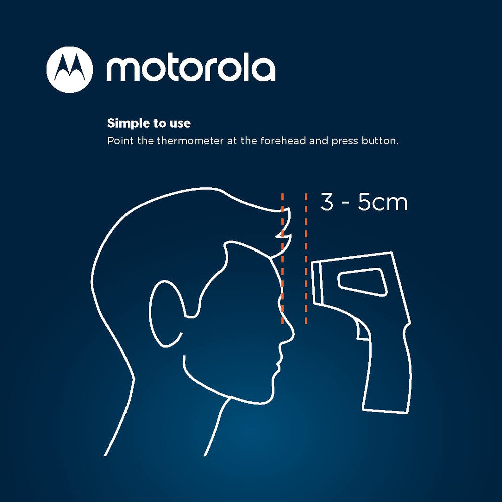 Motorola Nursery TE-94 temperature alert helps monitor spikes at home.