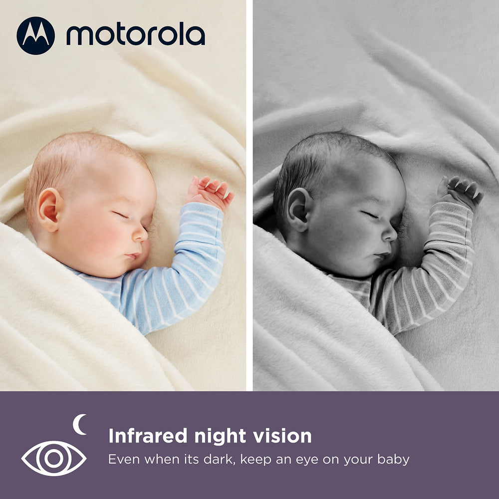 Motorola Nursery VM85-2 temperature sensor helps monitor room climate