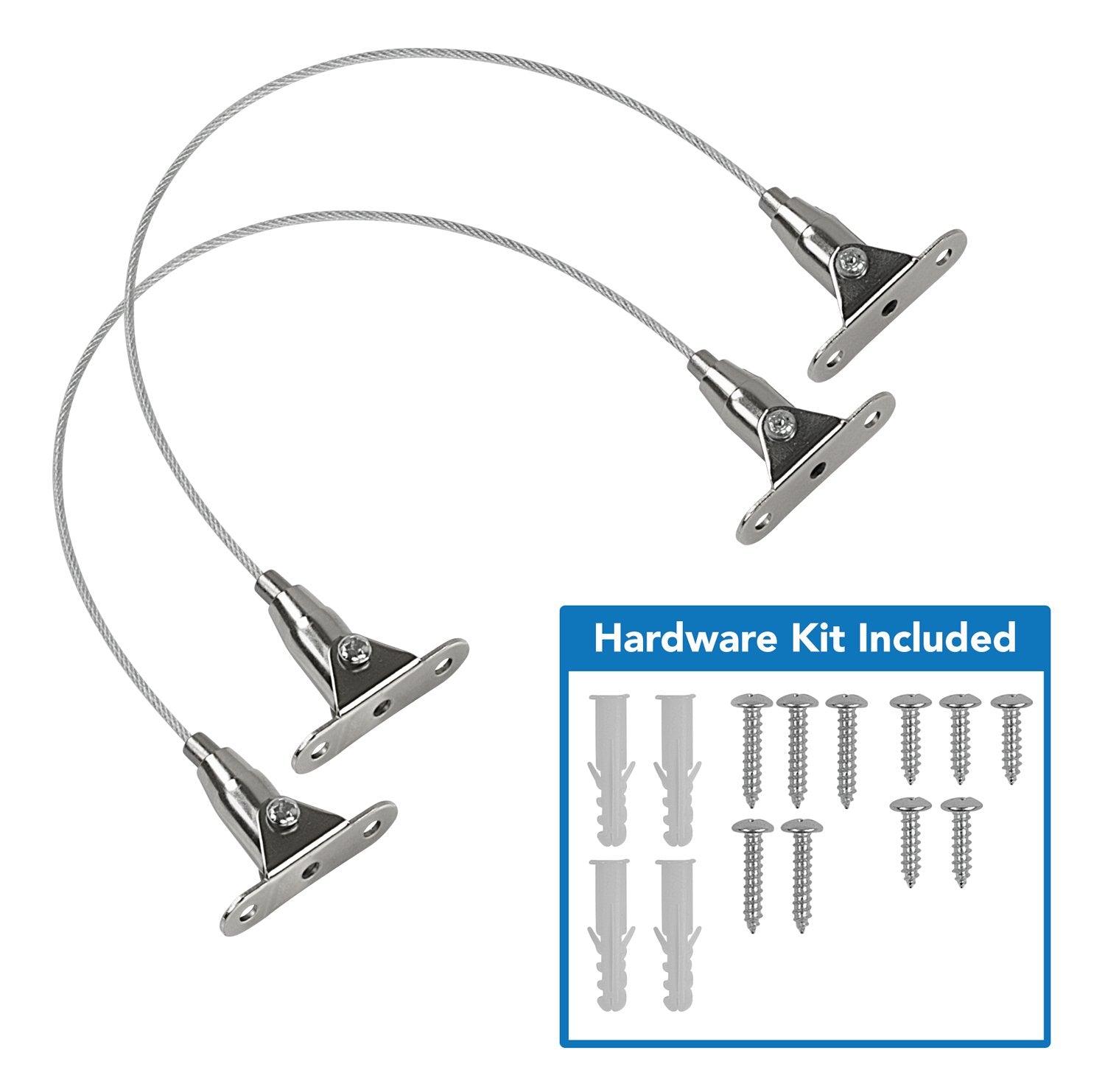 Mount-It! Anti-Tip Anchor supports a dresser, reducing tip risk during bumps.