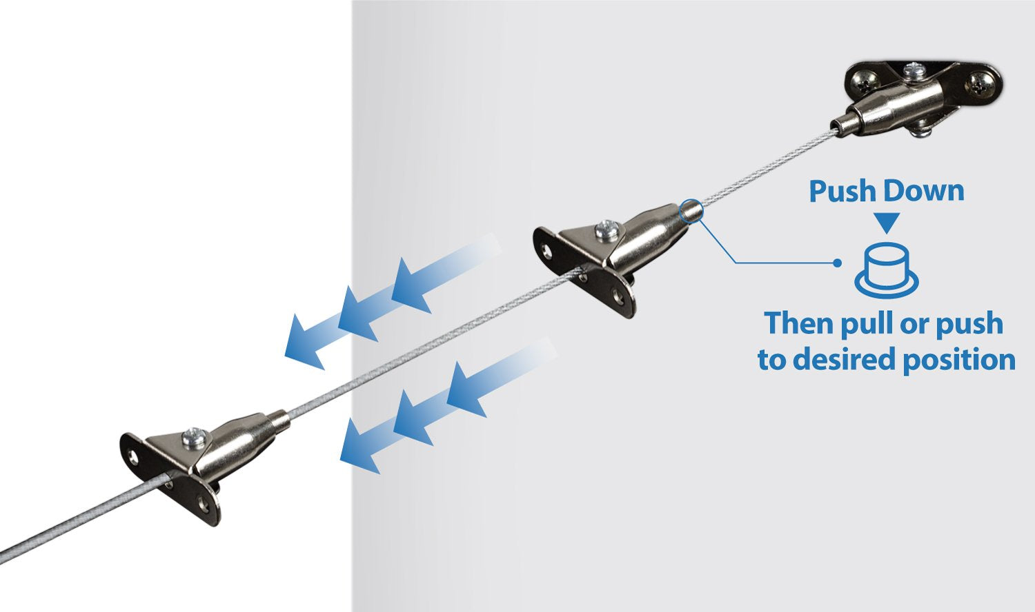 Mount-It! furniture anchors include hardware for quick, tool-free installation.