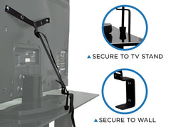 Mount-It! heavy-duty nylon straps close-up showing durable connectors for long-lasting safety.