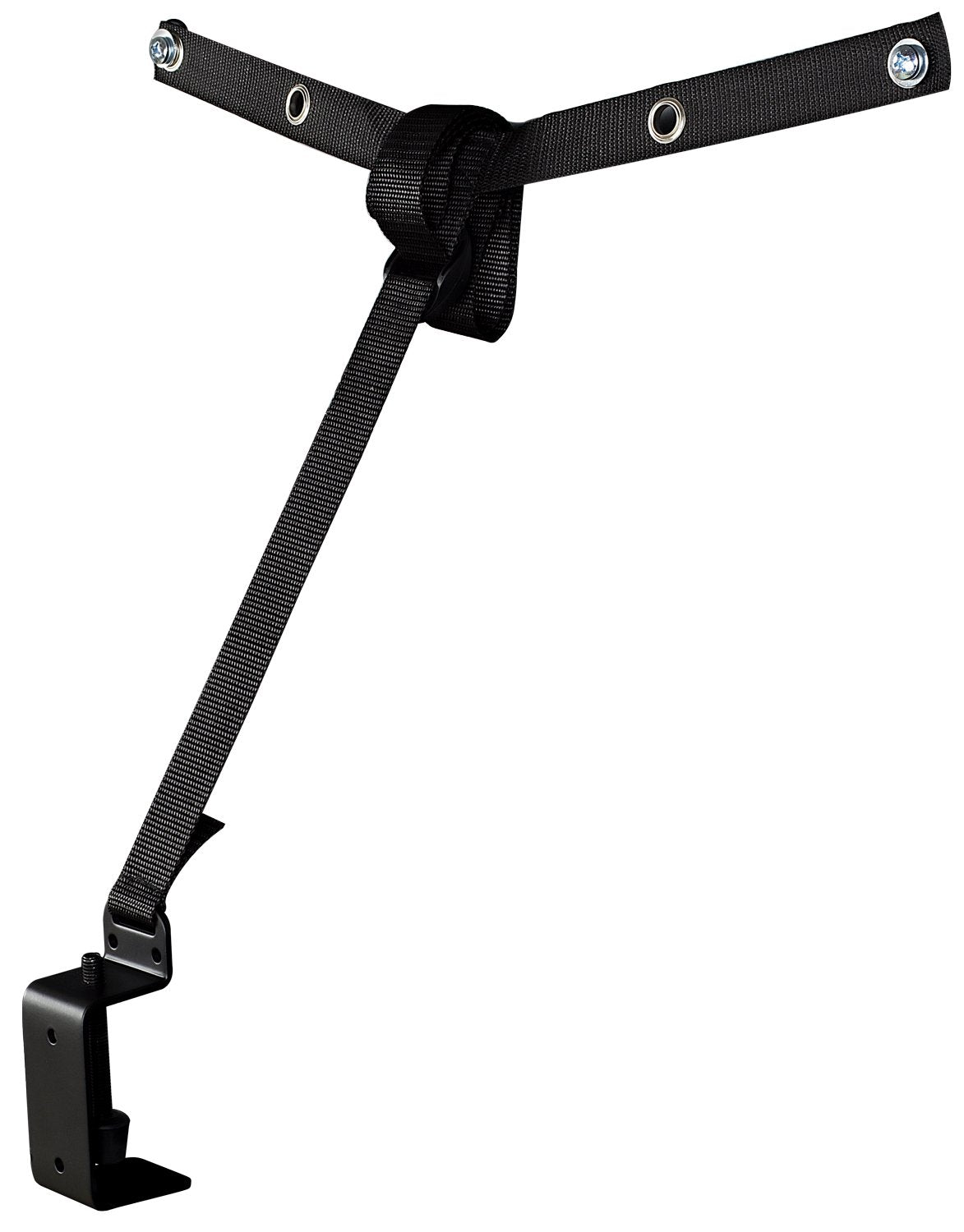 Mount-It! TV safety strap wall mount setup for sturdy anchoring and tip prevention.