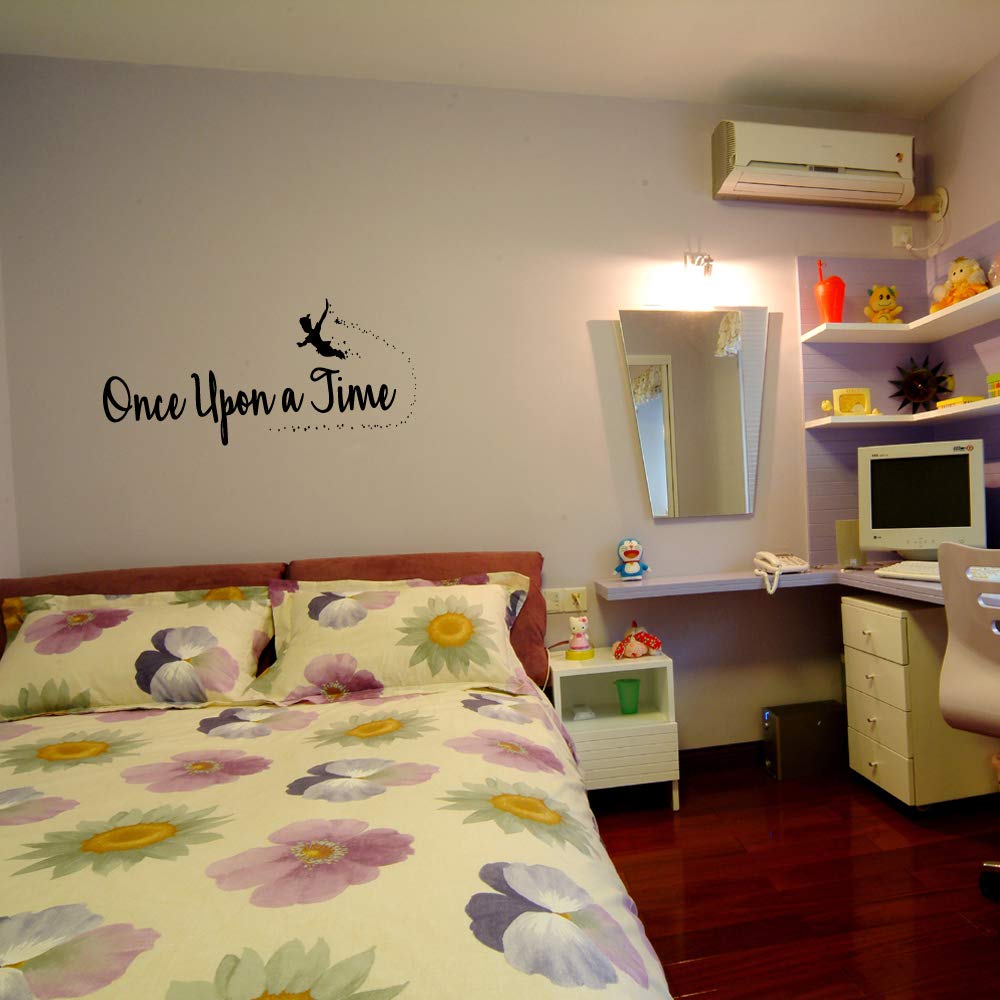 MOVANKRO Once Upon a Time decal on furniture offers flexible styling without wall damage.