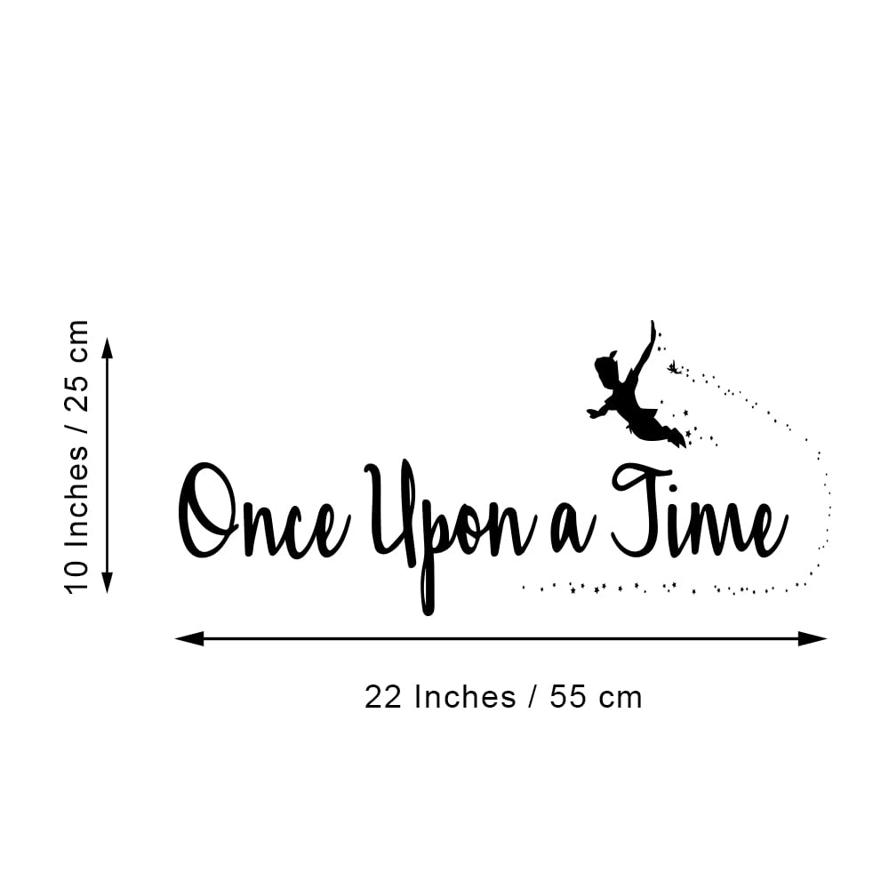 MOVANKRO Once Upon a Time decal packaging includes step-by-step instructions for easy setup.